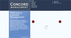 Desktop Screenshot of concordmgmt.com